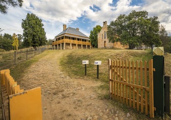 St Bernard's Presbytery, Hartley Historic Site in Hartley, Lithgow